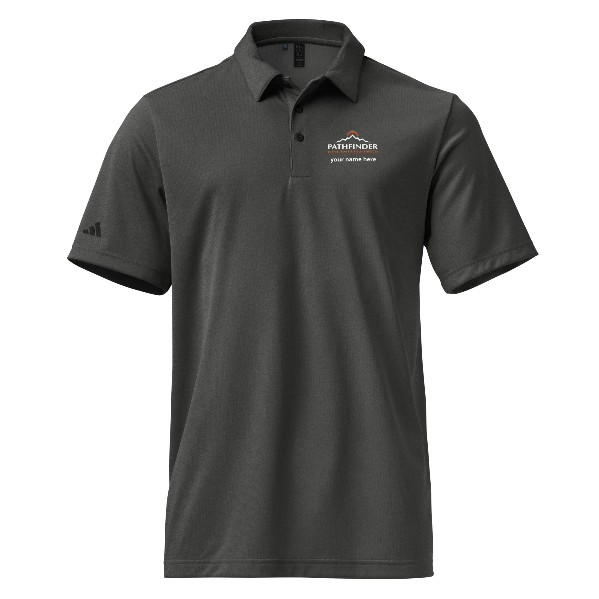 adidas space-dyed polo – Badlands Swag