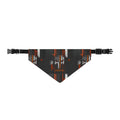 Clip-On Pet Bandana — Urban Neon Tech Pattern Dog & Cat Accessory