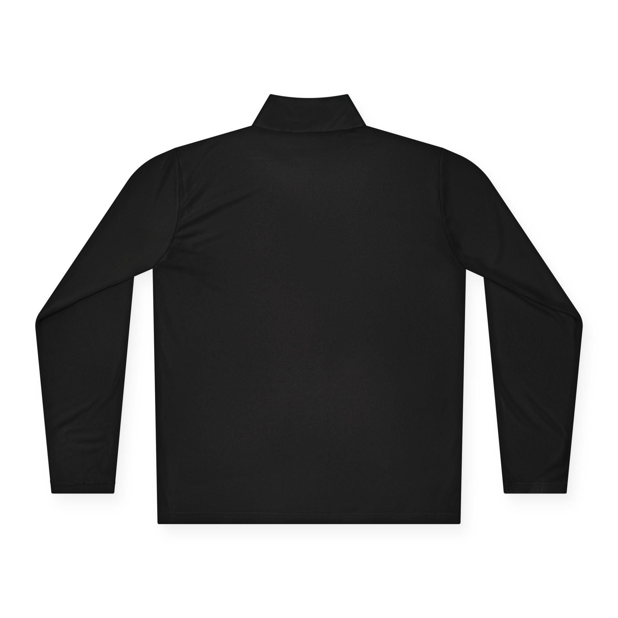 Quarter-Zip Pullover — Minimal Sunrise Logo Pullover