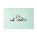 Pathfinder Glass Cutting Board — Branded Kitchen Cutting Board with Mountain Logo