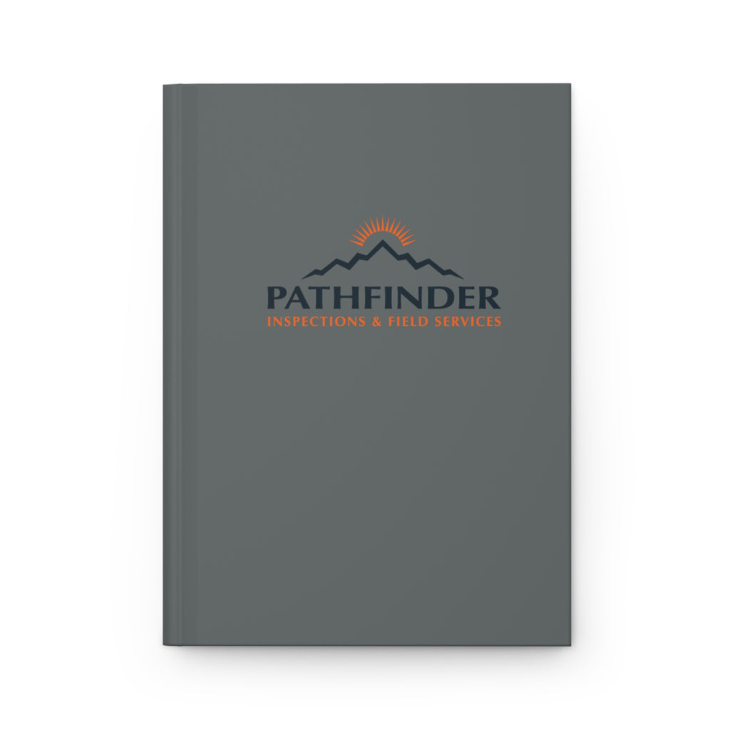 Pathfinder Hardcover Journal — Inspections & Field Services Logo Notebook