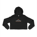 Pathfinder Mountain Logo Cropped Hoodie — Women's Adventure Pullover