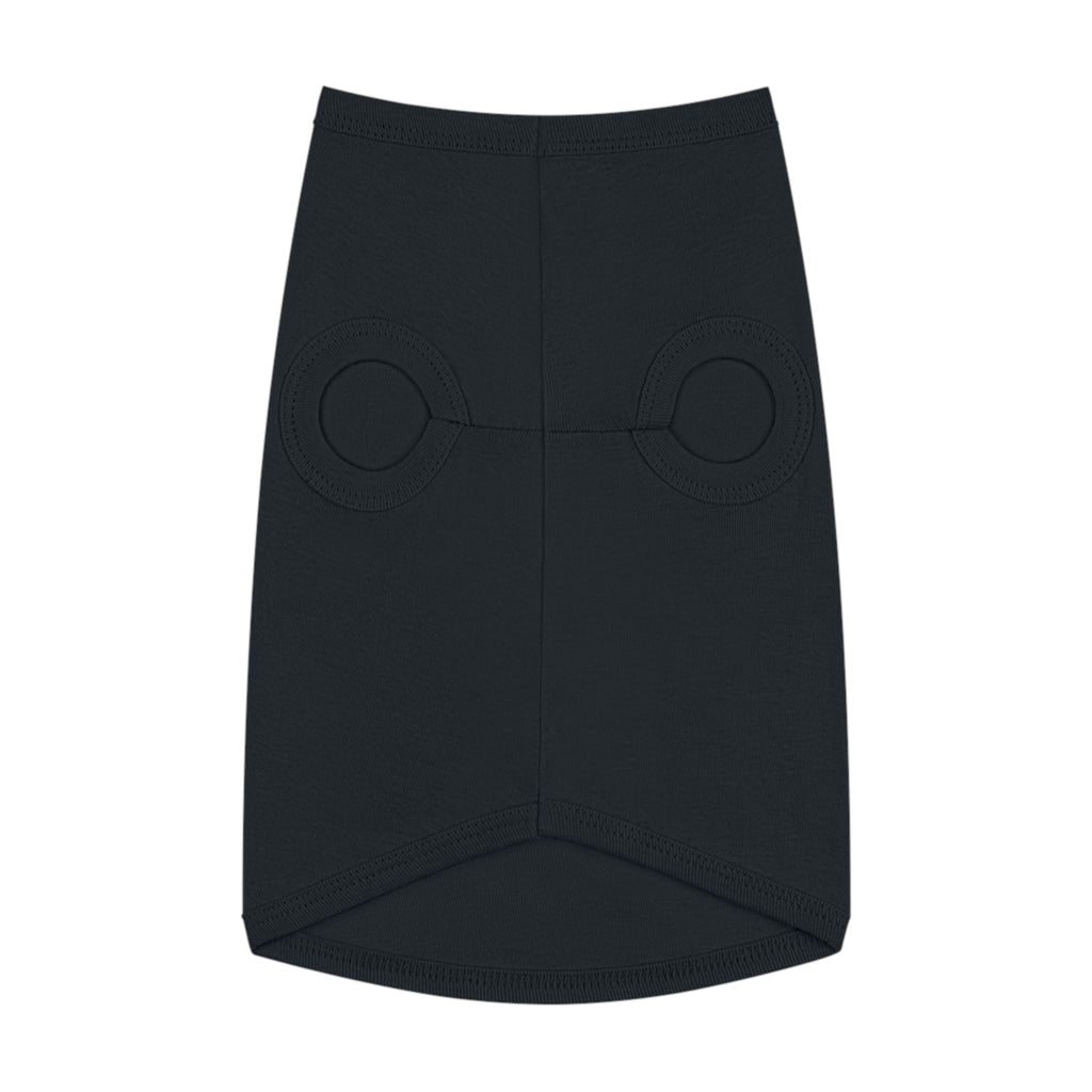 Pet Tank Top — "American Oil on American Soil" Distressed Flag Skull