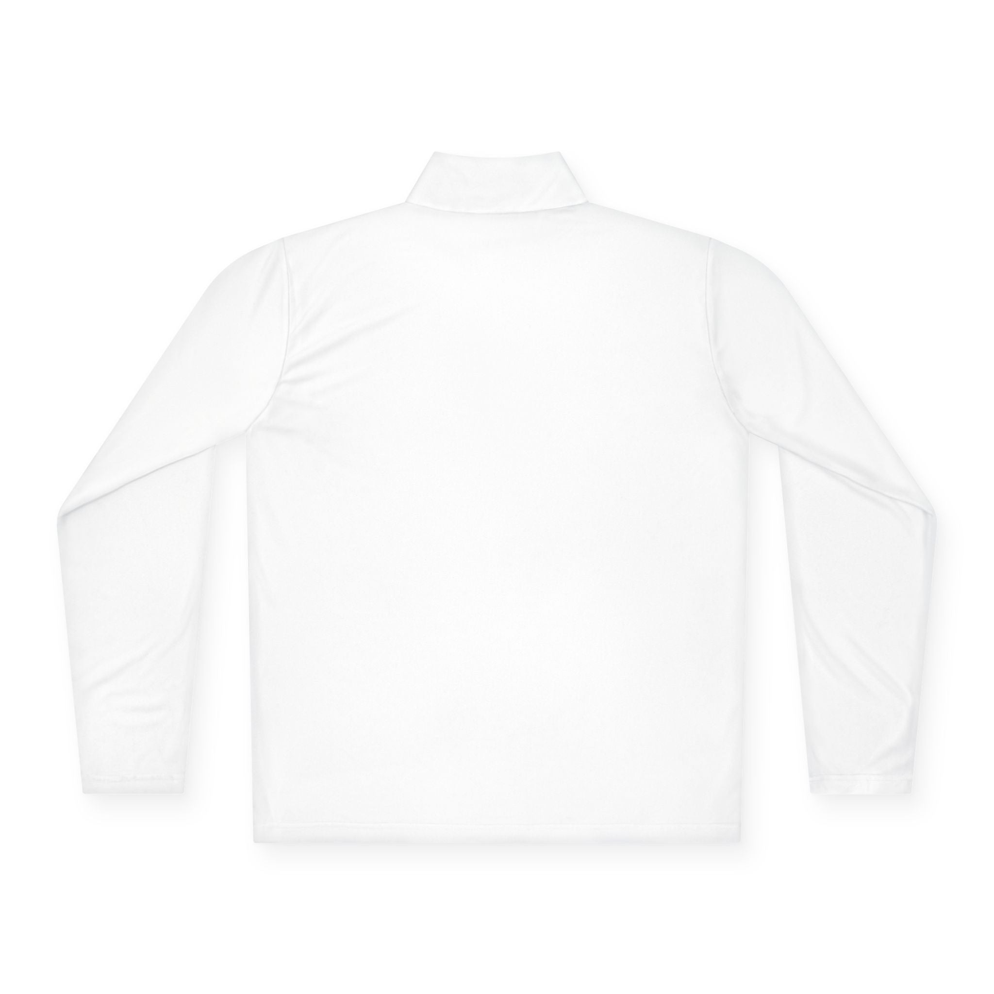 Quarter-Zip Pullover — Minimal Sunrise Logo Pullover